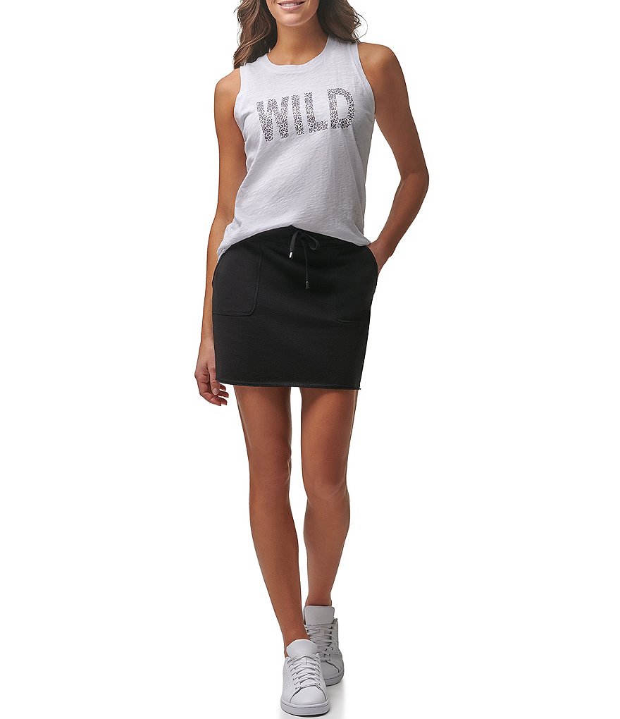 Marc New York Performance Printed Crew Neck Muscle Tank