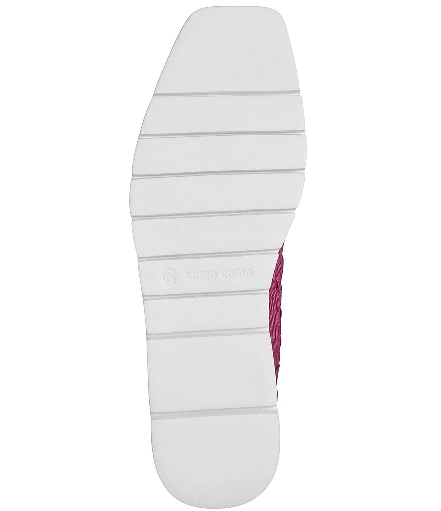 CC Corso Como Illana Woven Elastic Wedge Slip-Ons