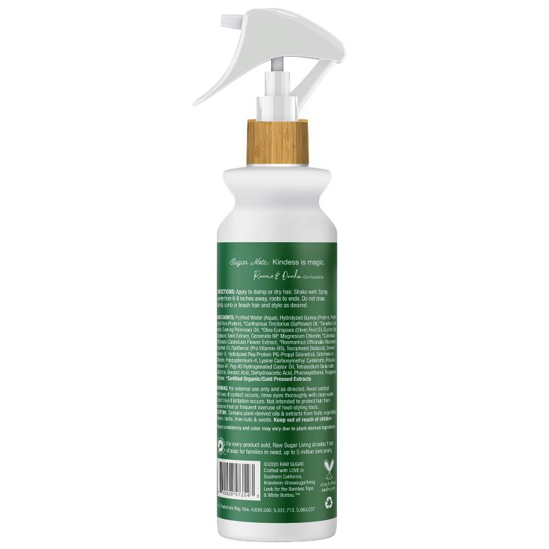 Raw Sugar Calendula and Rosemary Root Revive Leave-in Conditioner & Revitalizer - 6 fl oz