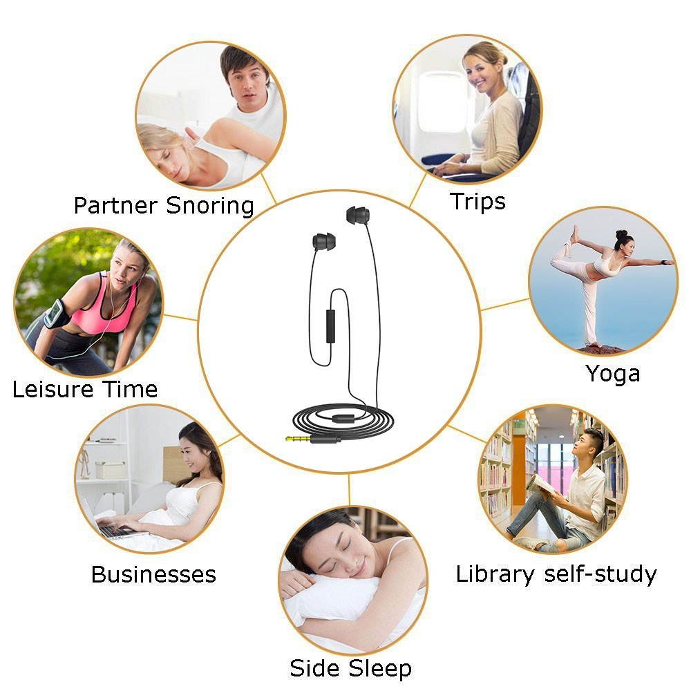 X110 Anti-noise Sleep In-ear Earphone