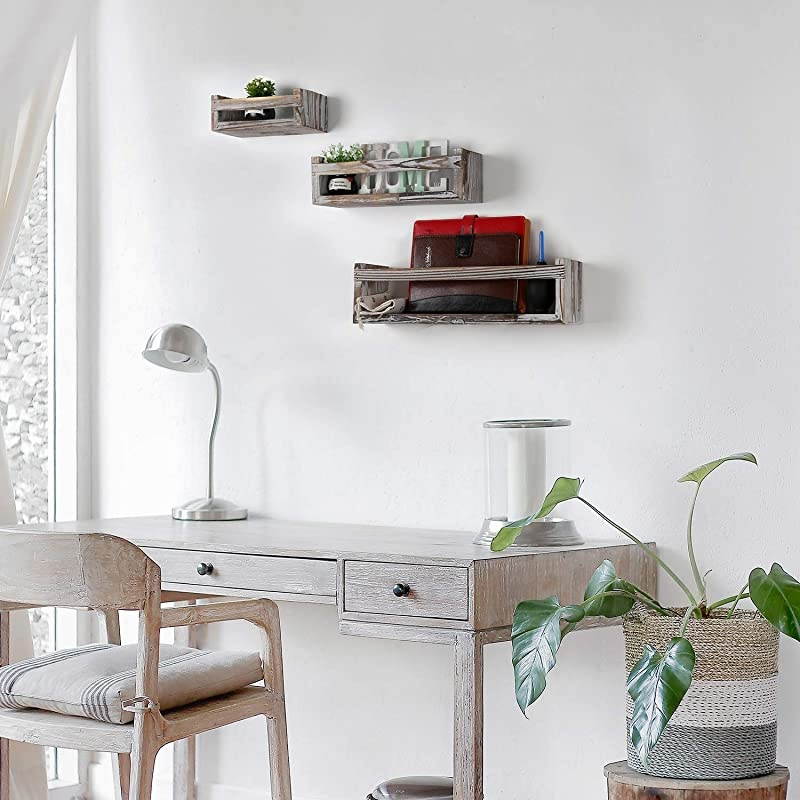 ShelvesWall ShelfShelfWall ShelvesRustic Wall Mount Shelf for Bathroom Bedroom Living Room Kitchen Office and More