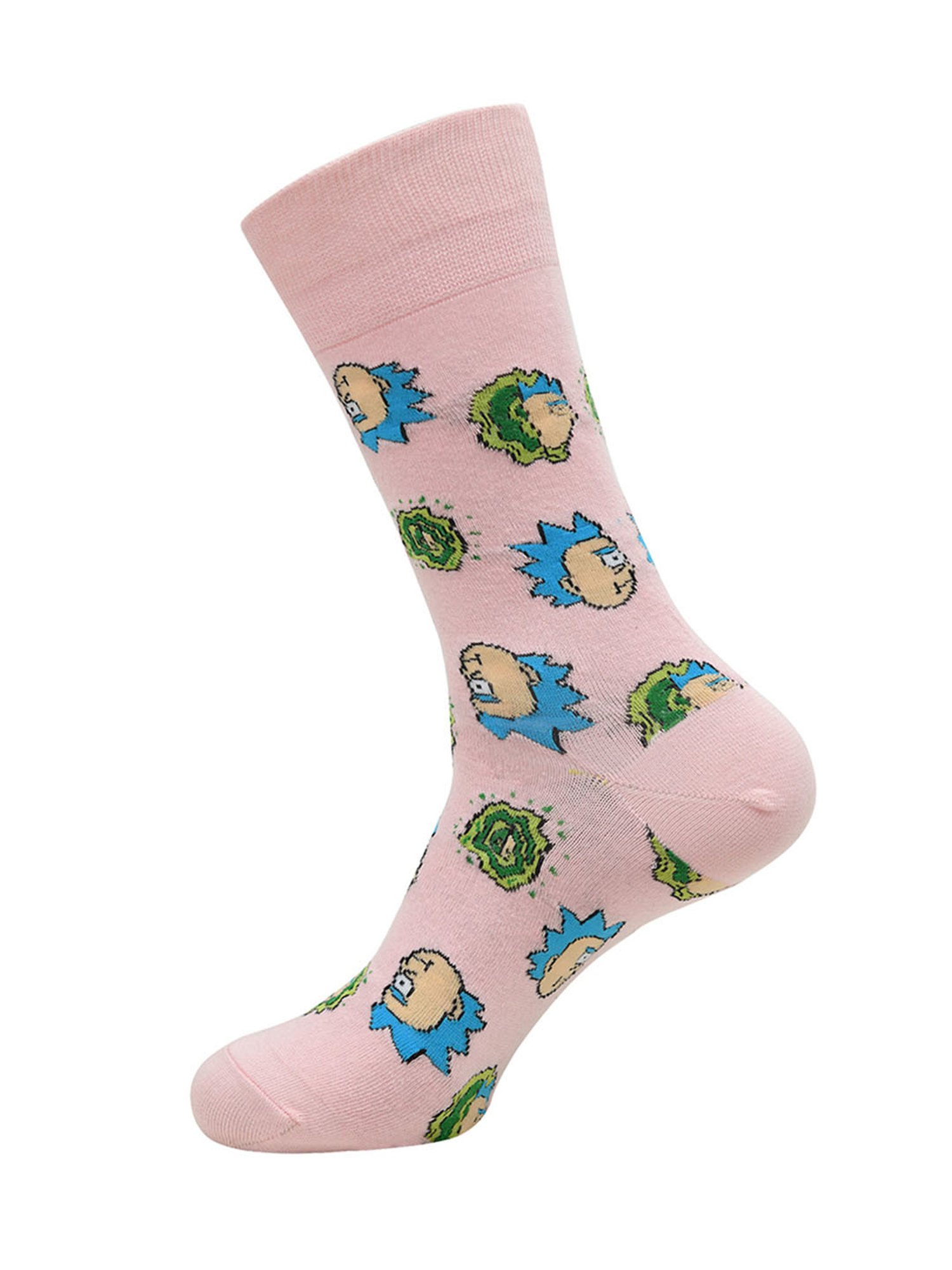 BALENZIA Multicolor Printed Socks (Pack of 2)