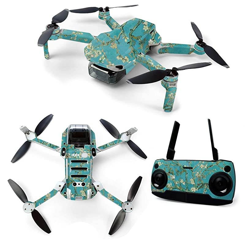 Skin for DJI Mavic Mini Portable Drone Quadcopter Almond Blossom | Protective Durable and Unique Vinyl Decal wrap Cover | Easy to Apply Remove and Change Styles | Made in The USA