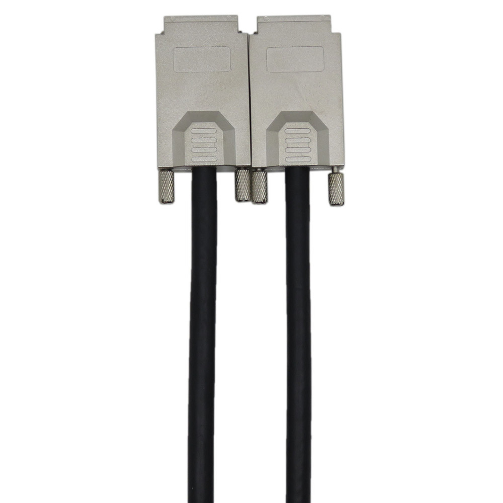 CableDeconn External Infiniband 1M Mini SAS 34 X SFF-8470 to Infiniband SFF-8470 4X Lock screw Cable