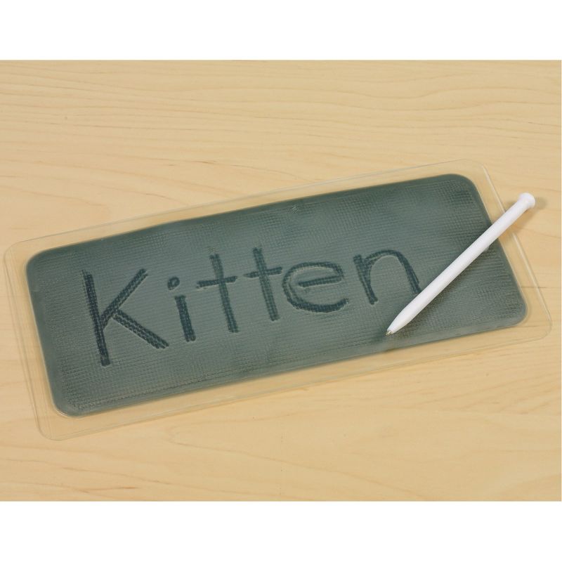 Kaplan Early Learning Genoa Gel Writing Boards  - Set of 12