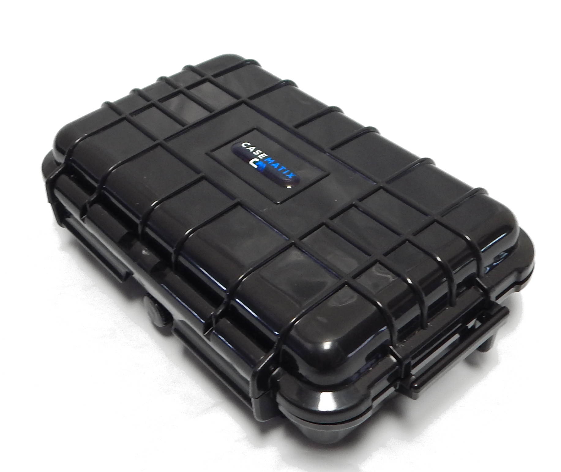 CASEMATIX Impact Protection WATERPROOF Travel Case For Ricoh Theta S Digital Camera and Theta M15 360 Degree Spherical Panorama Cameras - Includes Dense Absorbing Foam and Rubber Lining Seal