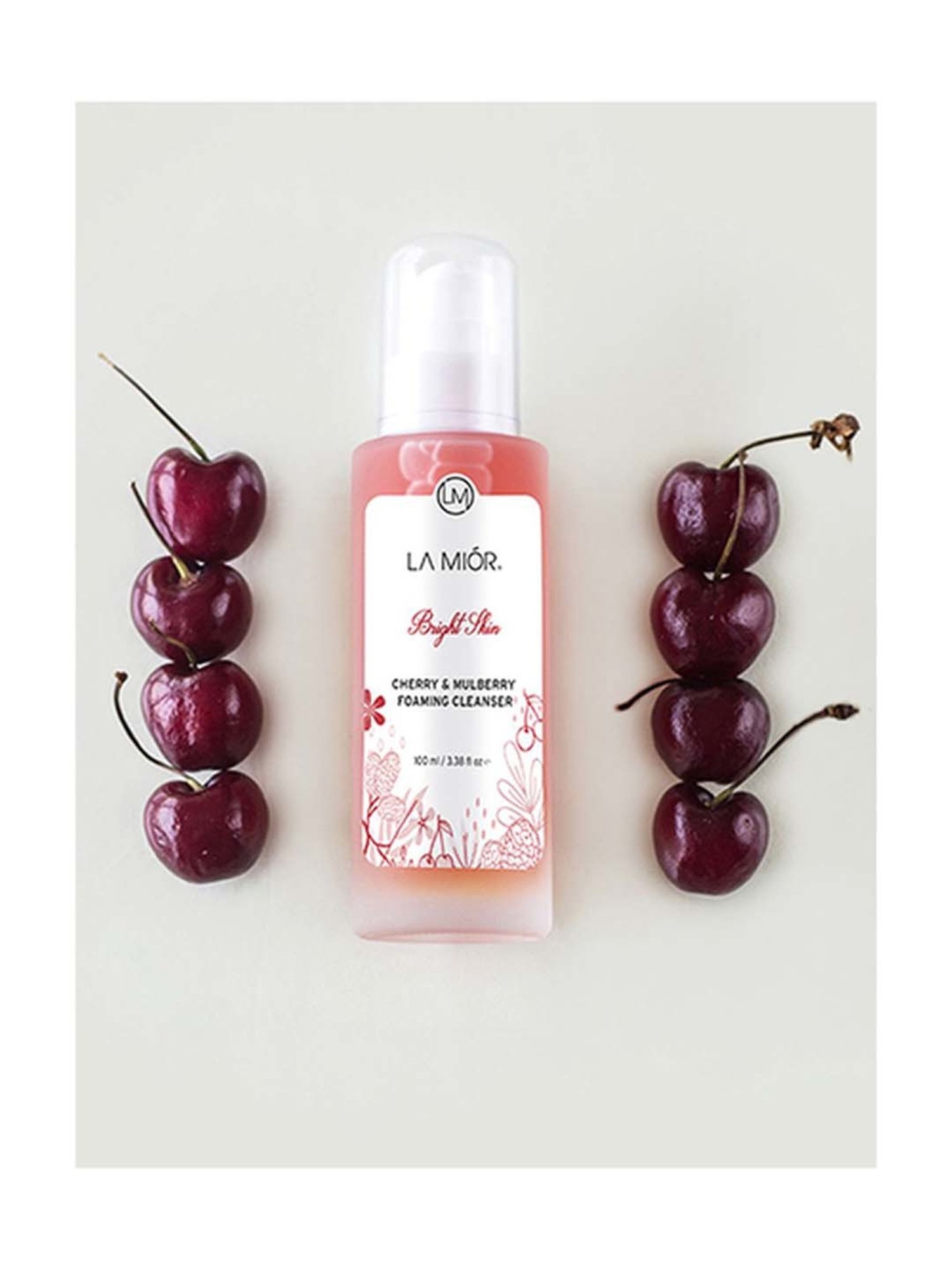 LA MIOR Bright Skin Cherry & Mulberry Foaming Cleanser - 100 ml