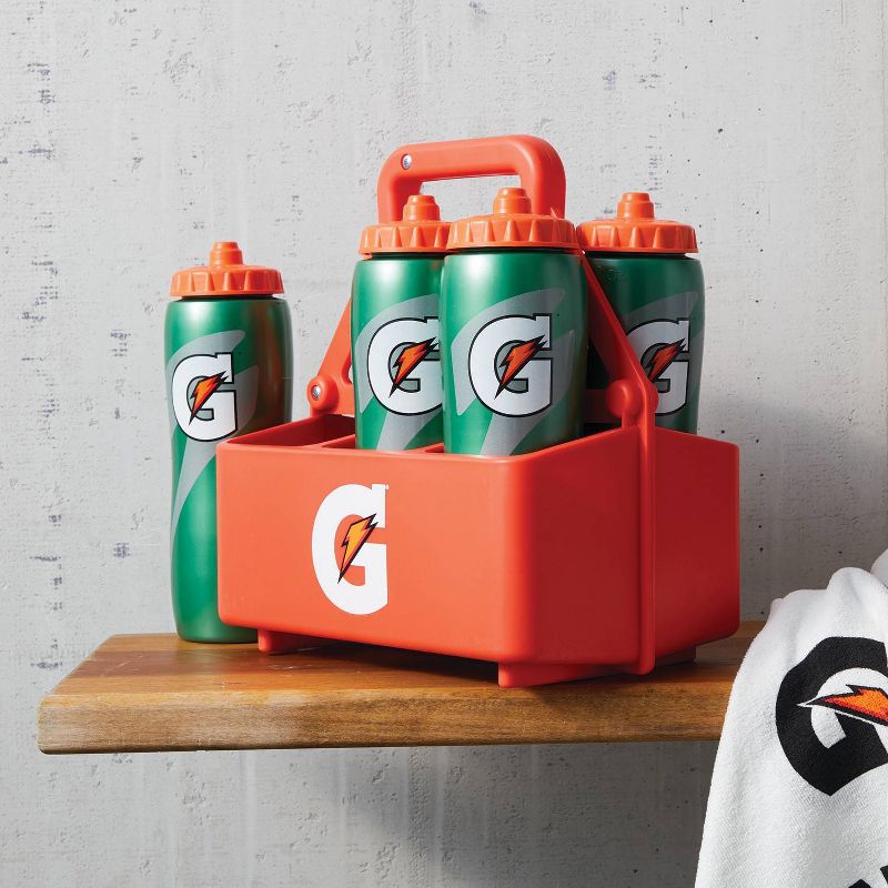 Gatorade 32oz 6pk Bottle Carrier - Orange