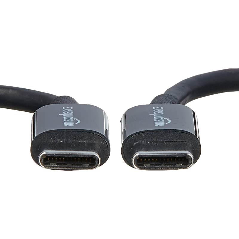 USB TypeC to USB TypeC 20 Charging Cable 3 Feet 09 Meters Black 5Pack