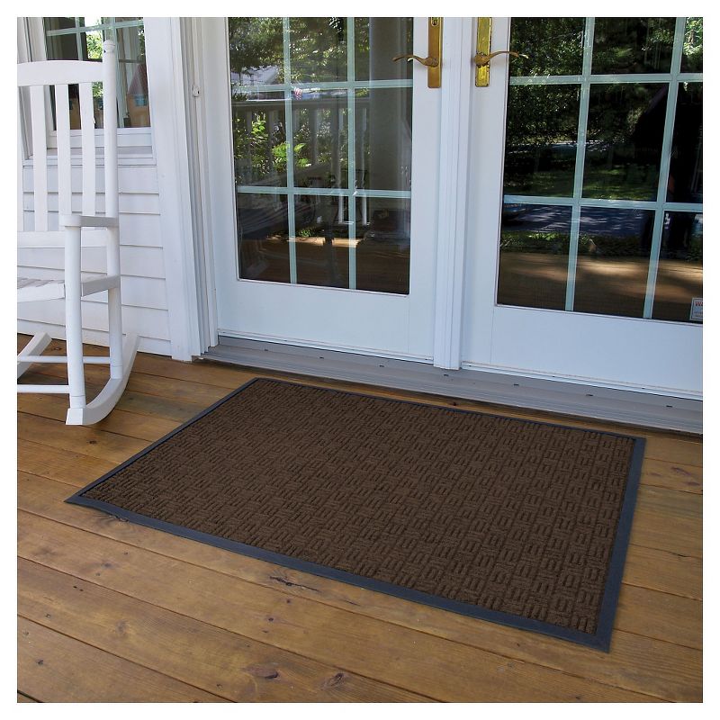Brown Solid Doormat - (4'X6') - HomeTrax