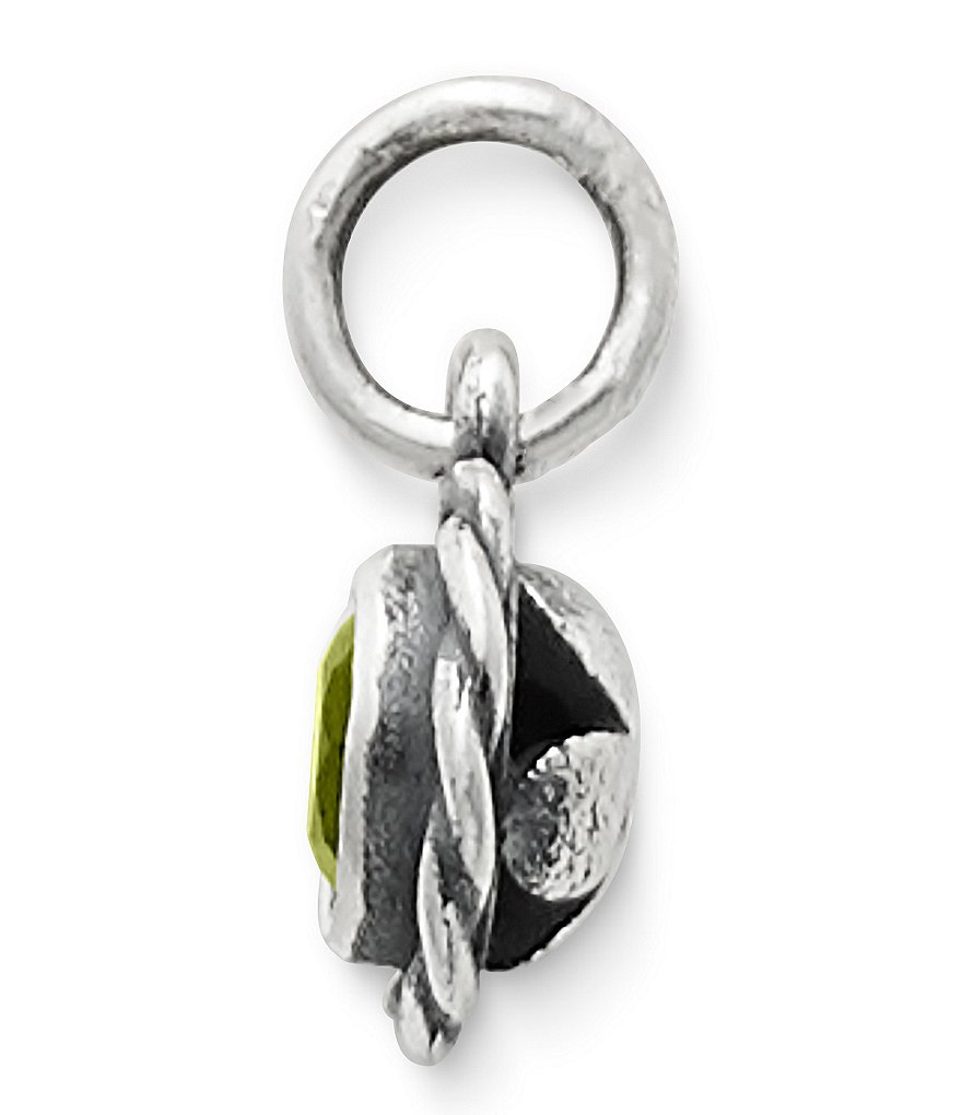 James Avery Elisa Pendant August Birthstone with Peridot