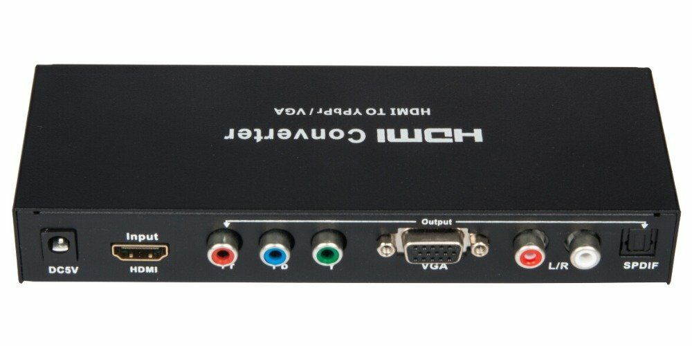 HDMI to VGA/YPBPR converter 1080P resolution