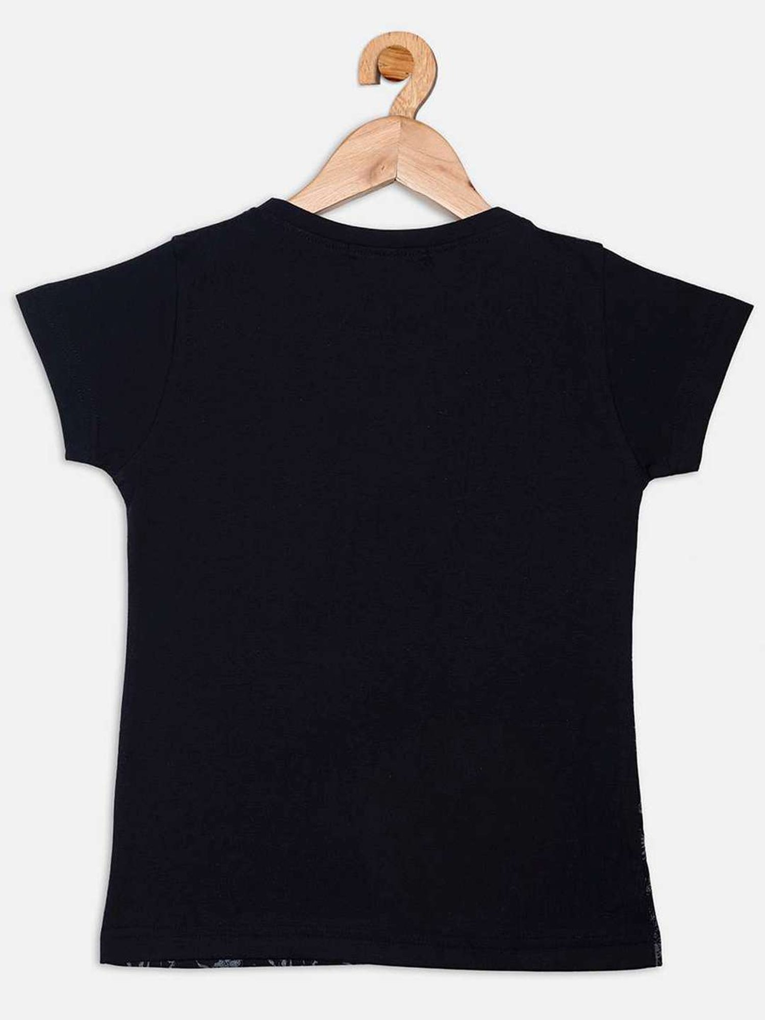 NINS MODA Kids Navy Printed Top