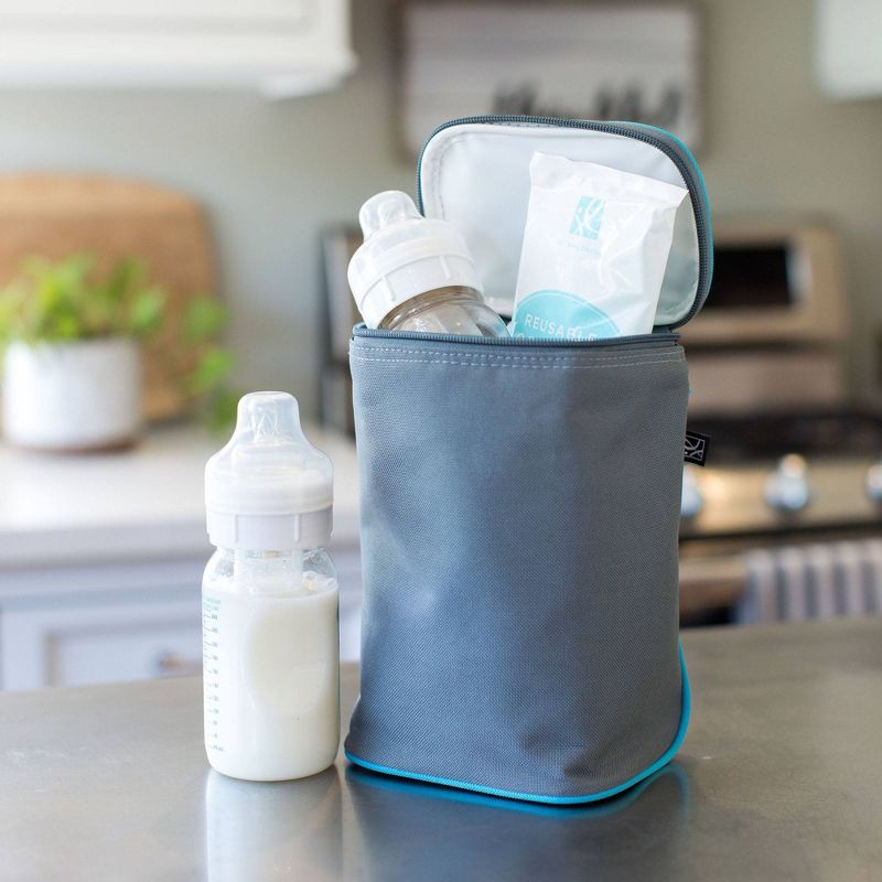 J.L. Childress TwoCOOL Double Bottle Cooler - Gray Teal - 30qt