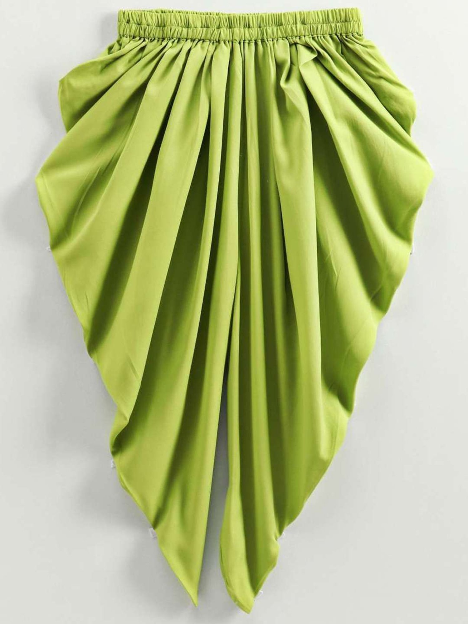 TWISHA Kids Pink & Green Embroidered Top Set