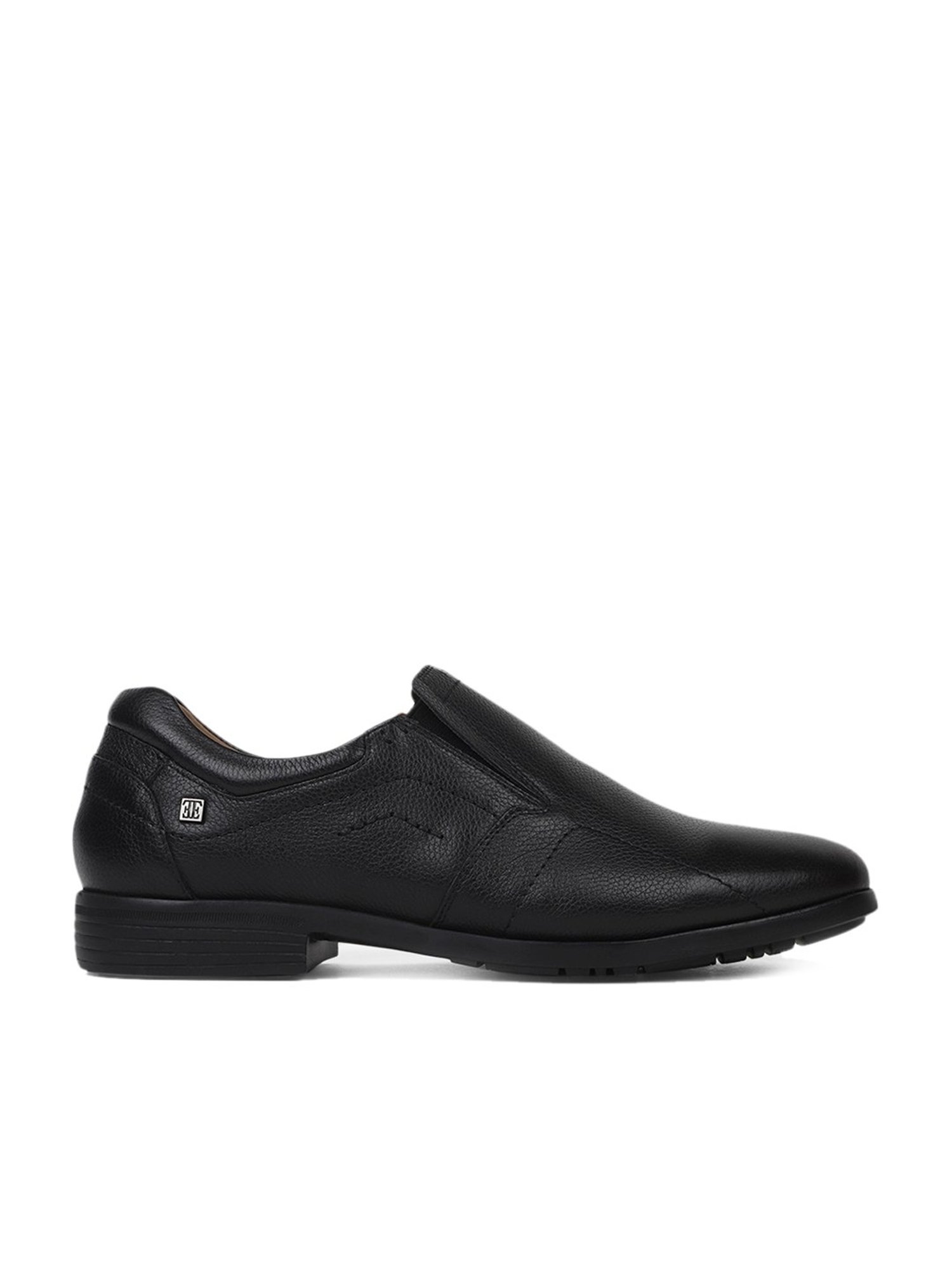 EZOK Men's Black Formal Loafers