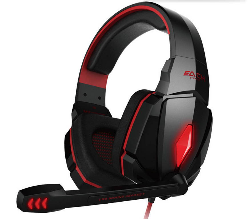 Hot Sale headphones  G4000 Vibration Colorful anti-noise stereo HIFI headphones Gaming Headset  3.5mm USB Wired Stereo Gaming Headphone with Microphone Game PC Headset
