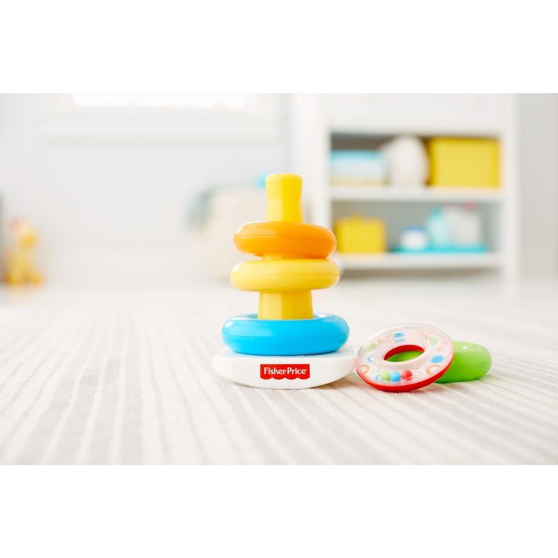 Fisher-Price Rock-a-Stack Sleeve Infant Stacking Toy