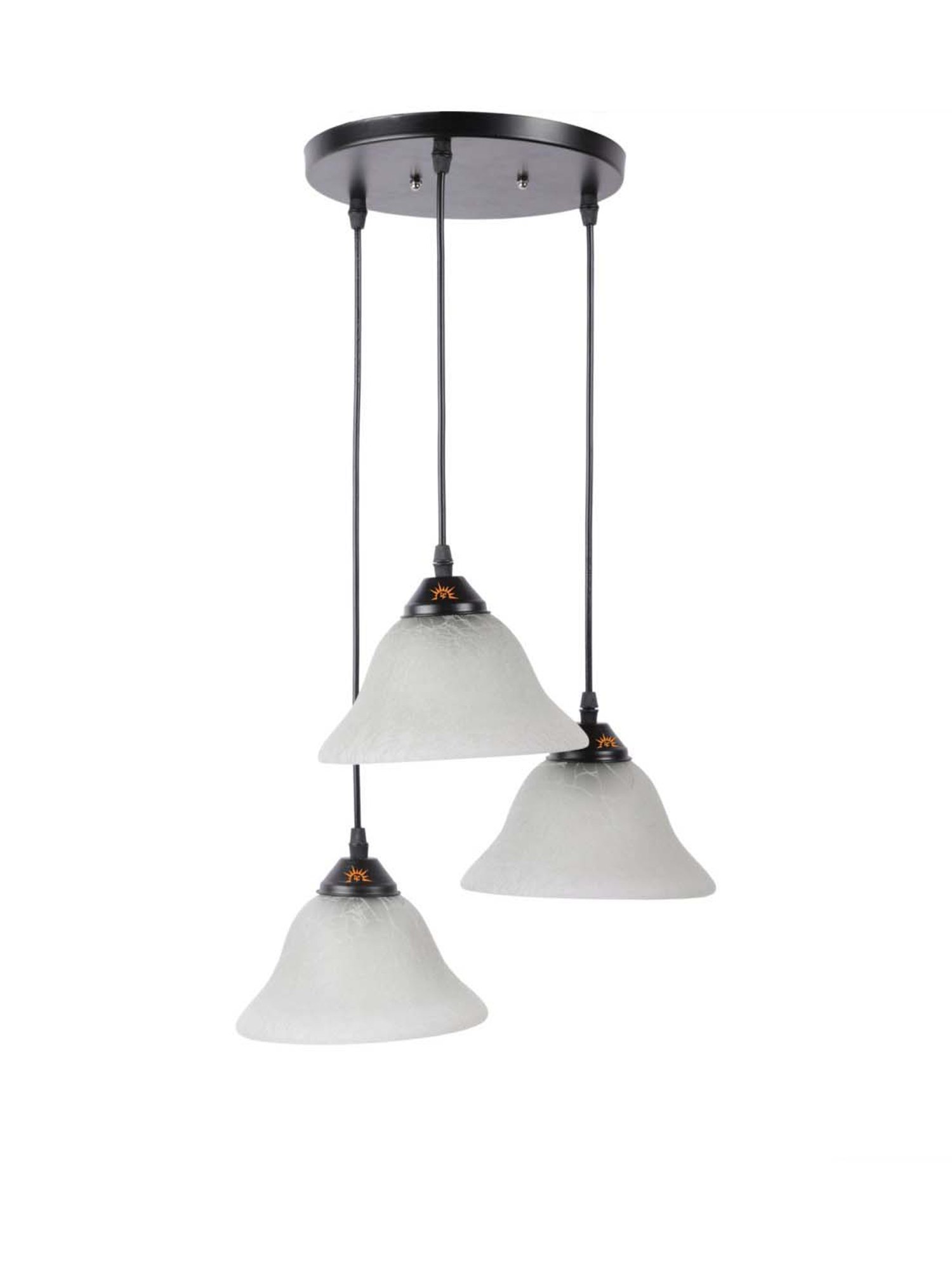 DecorativeRay White Hanging Light - Set of 1