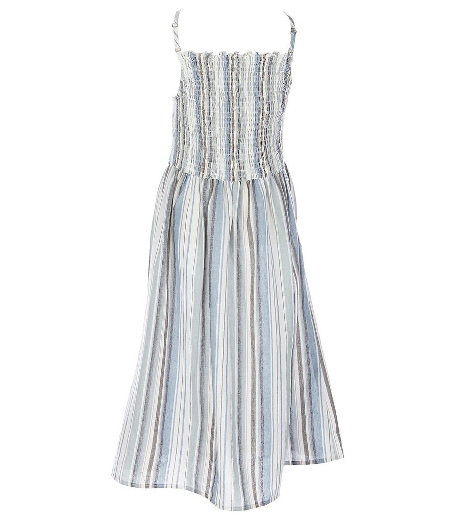 Guess Big Girls 7-16 Striped Overall Dress