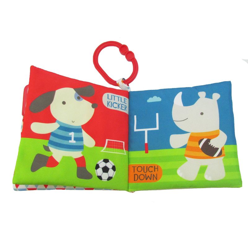 Kids' Preferred Little Sports Star Soft Book Gray