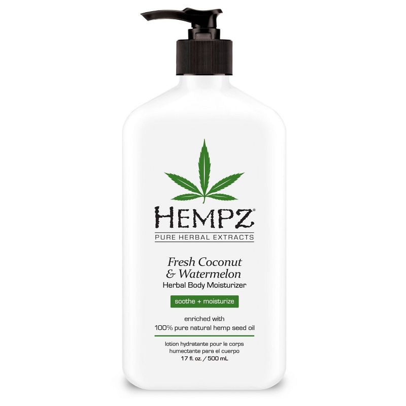 Hempz Fresh Coconut/Watermelon Moisturizer - 17oz
