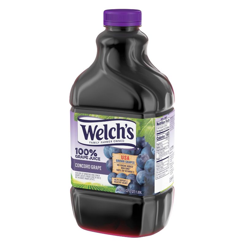 Welch's 100% Grape Juice - 64 fl oz Bottle