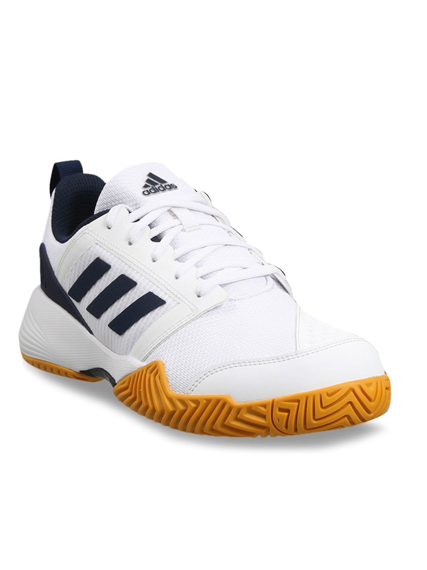 Adidas Men's STIN TNS 23 White Tennis Shoes