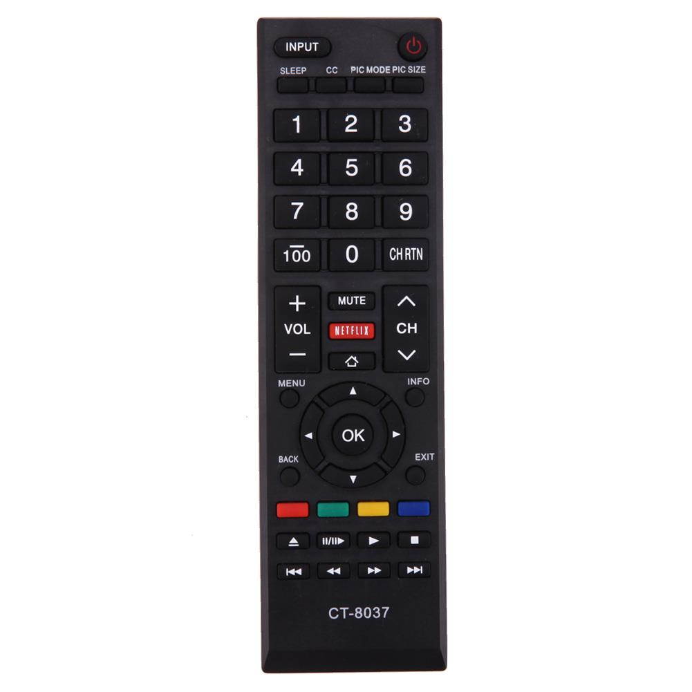 TV Remote Control for Toshiba CT-8037 F 40L3400 50L3400U 58L5400 58L5400U 58L5400UC 65L5400 65L5400U 65L5400UC