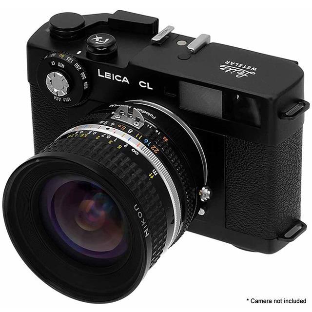 Fotodiox Mount Adapter for Nikon F Lens to Leica M Camera #NK-LM