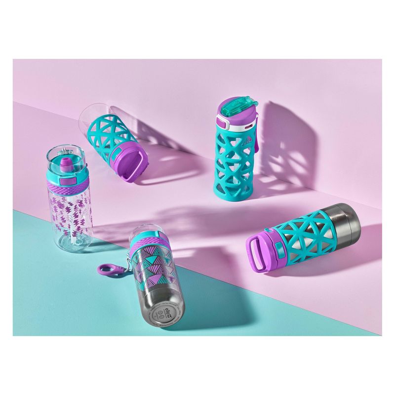 Ello Max 14oz Stainless Steel Water Bottle - Purple