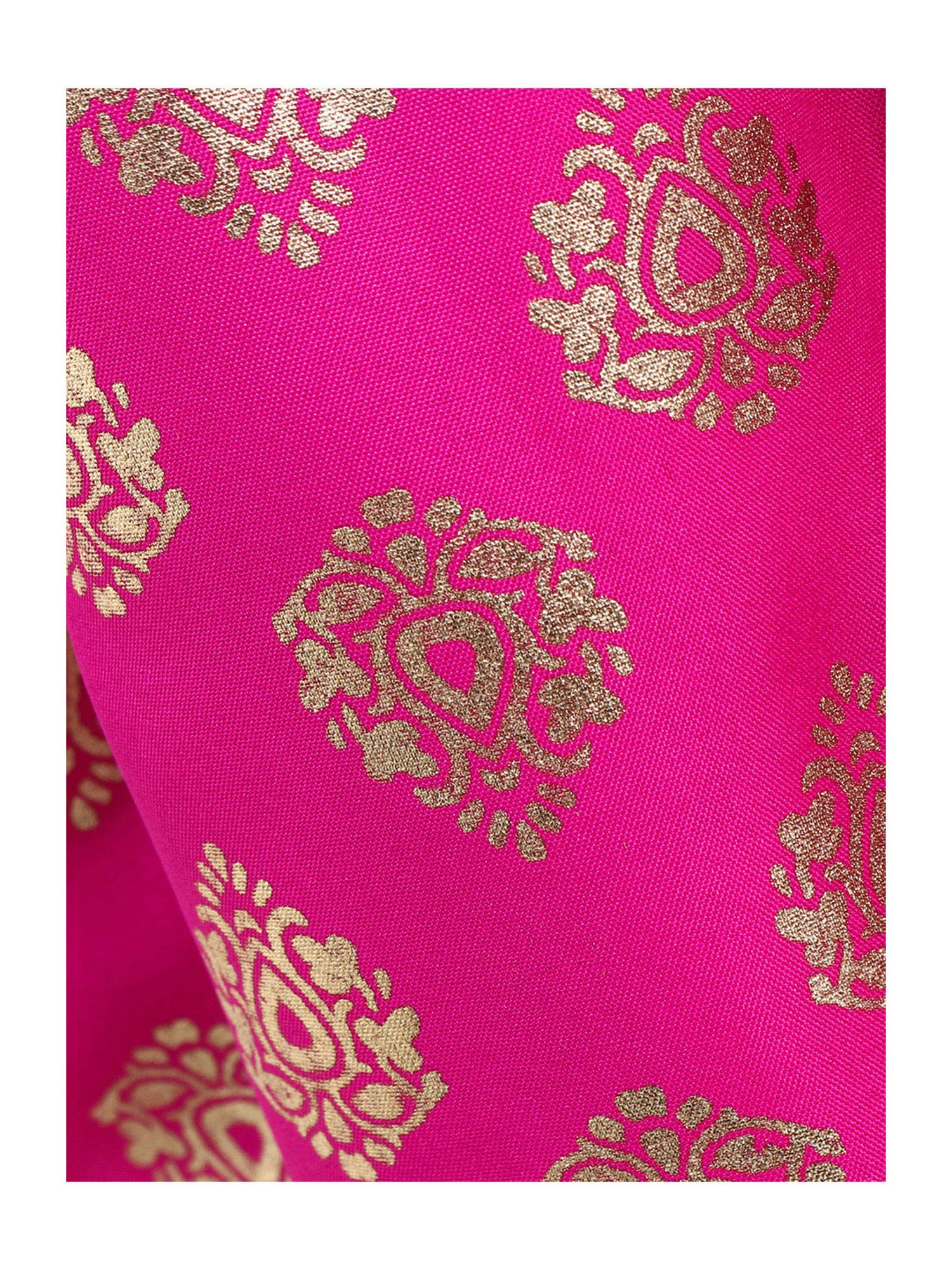 TWISHA Kids Multicolor Embroidered Top with Dhoti