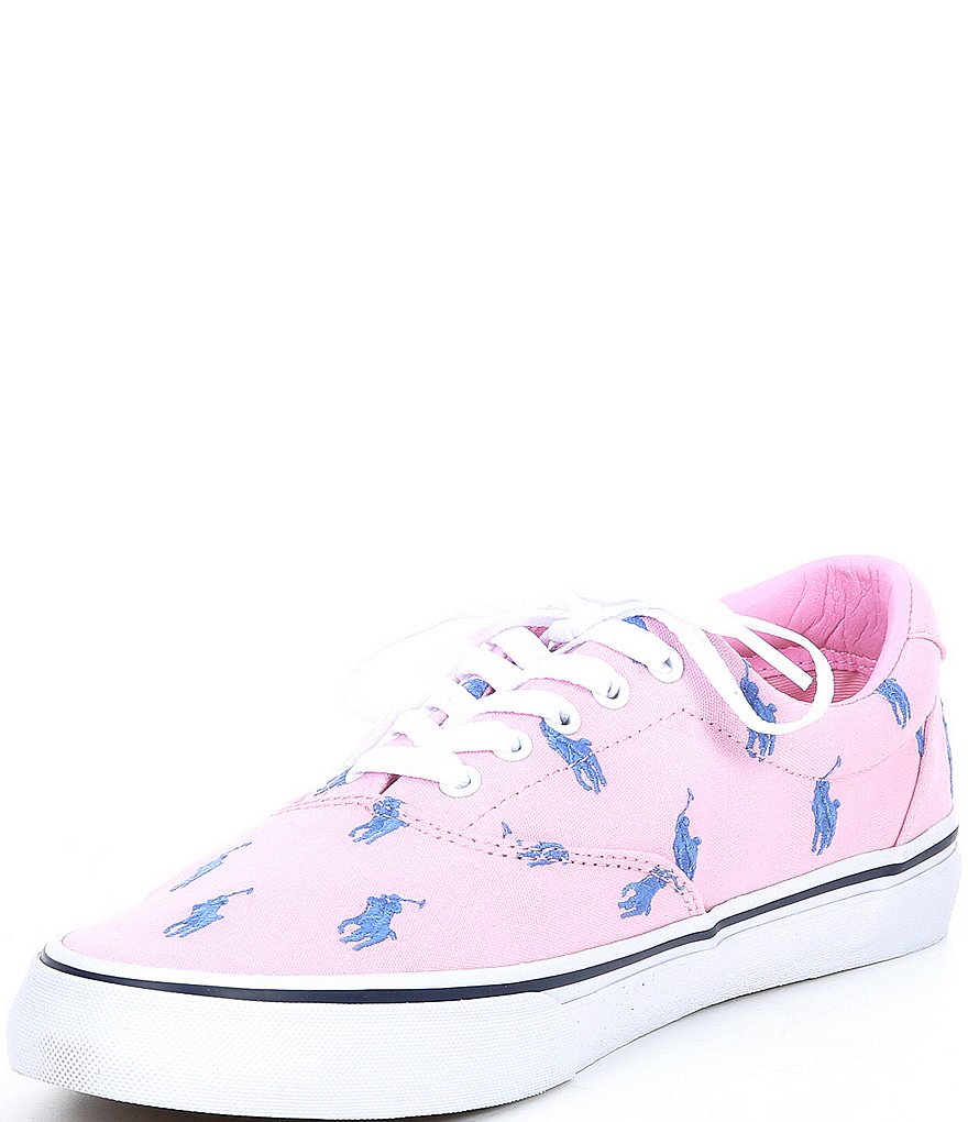 Polo Ralph Lauren Men's Thorton Embroidered Lace-Up Sneakers