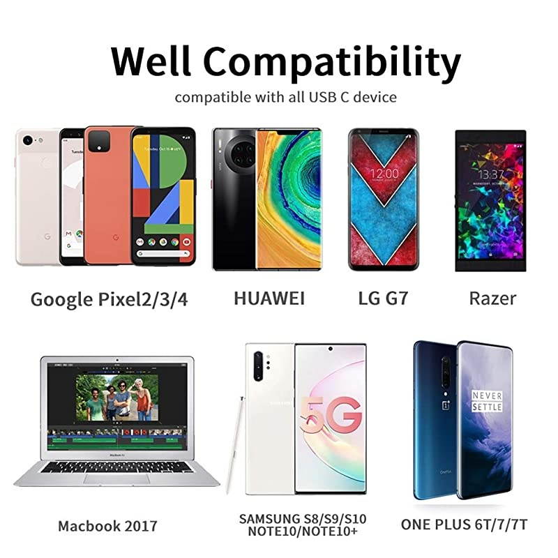 C to 35mm Headphone Adapter Type C to AUX Audio Jack HiRes DAC Dongle Cable Cord Compatible with Pixel 5 4 3 XL Samsung Galaxy S20 FE Ultra S20+ S10 Plus Note 20 5G Note 10