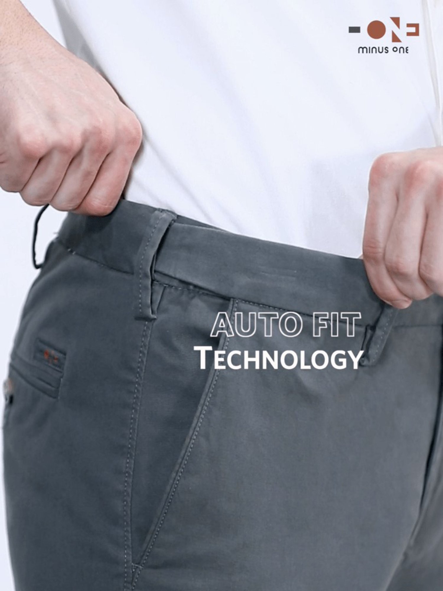 WES Casuals by Westside Olive Relaxed-Fit Mid-Rise Cotton Blend Joggers