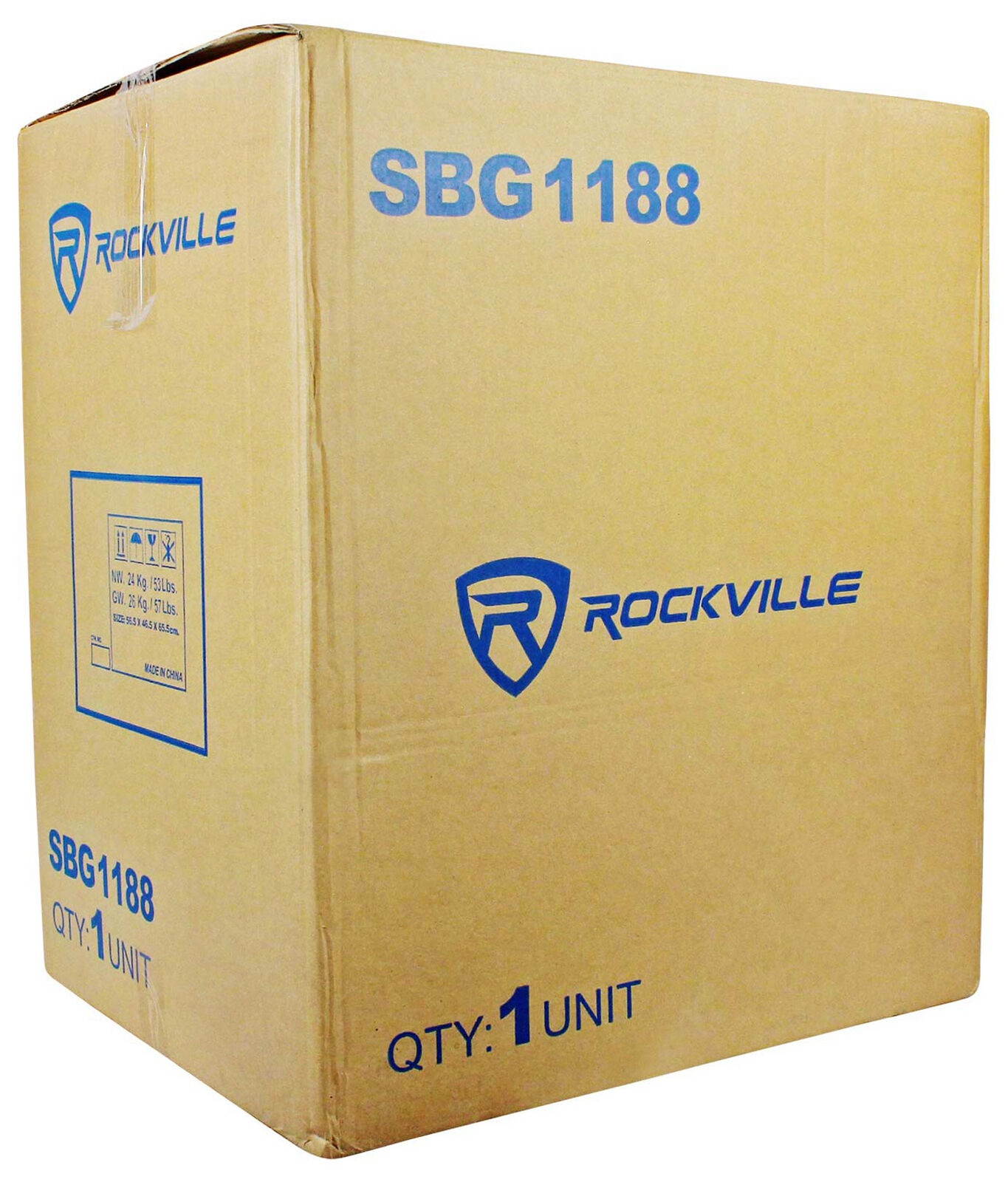 SBG1188 18" 1000 Watt Subwoofer Sub For Church Sound Systems