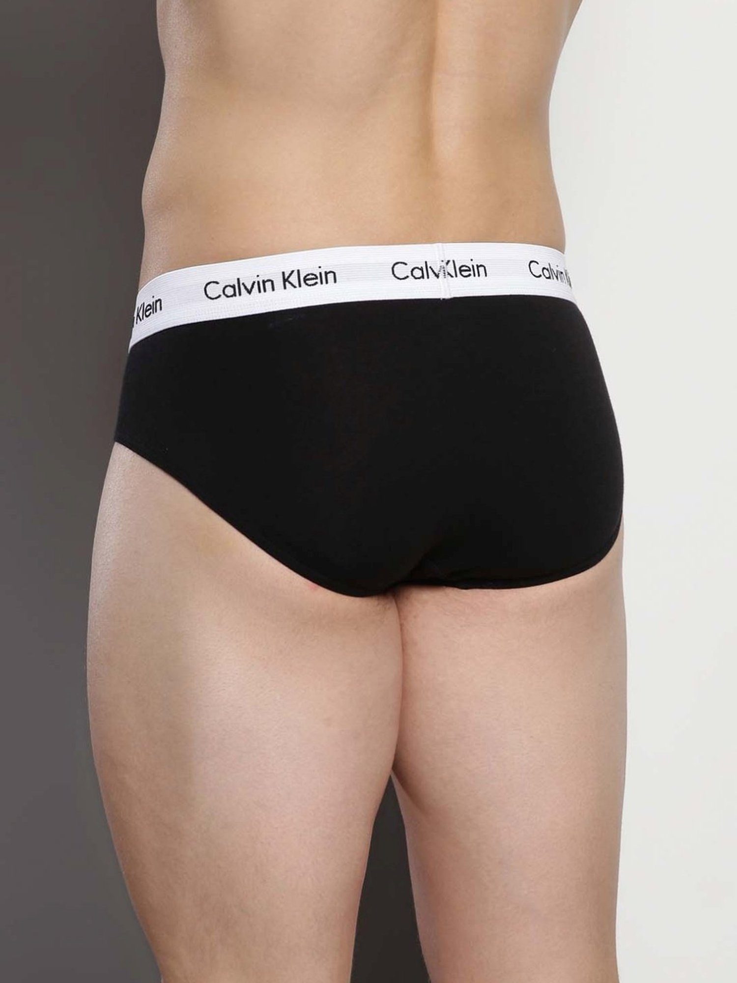 Levi's Grey Cotton Regular Fit Briefs