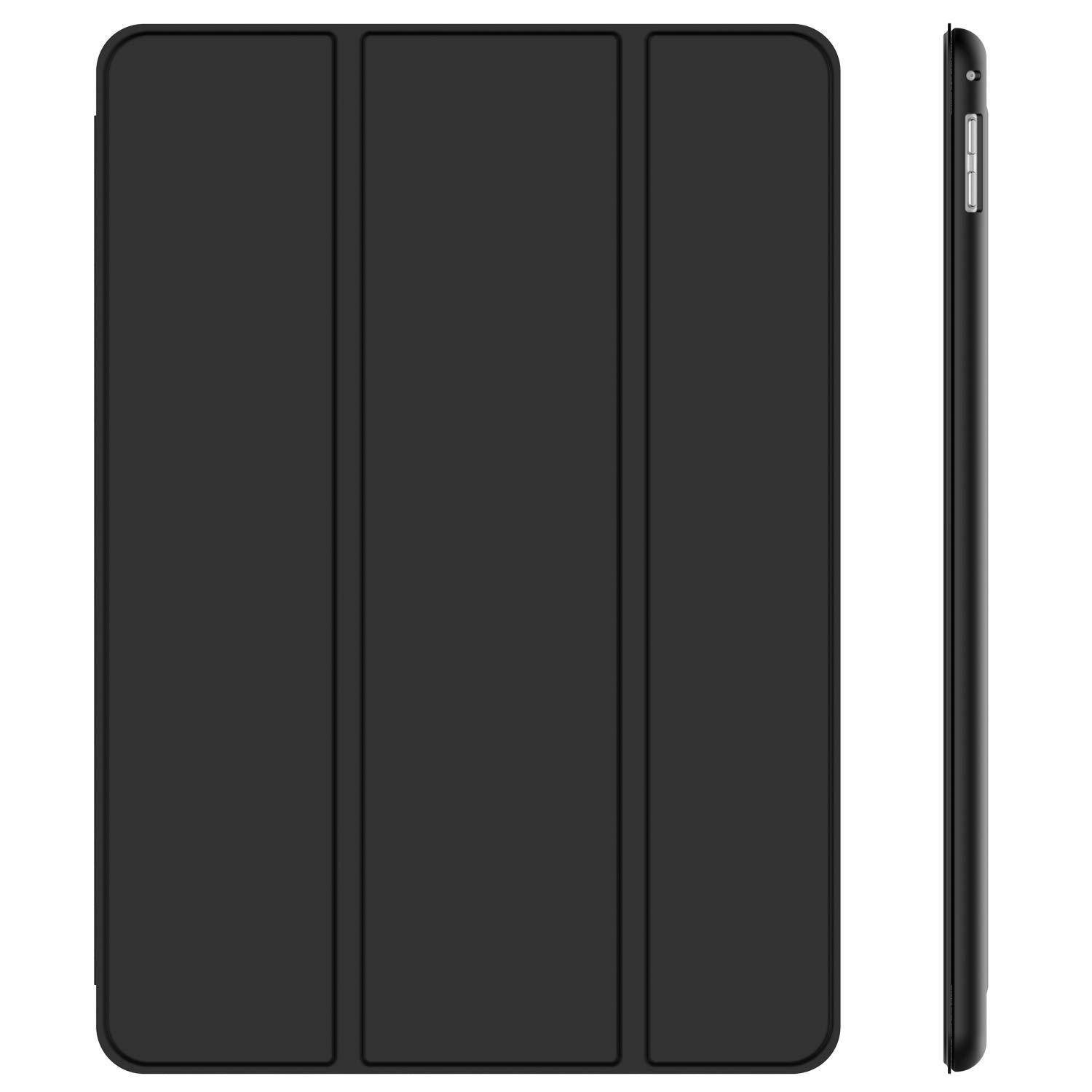 jetech case for ipad pro 12.9-inch (2015 model), smart cover with auto sleep/wake, black