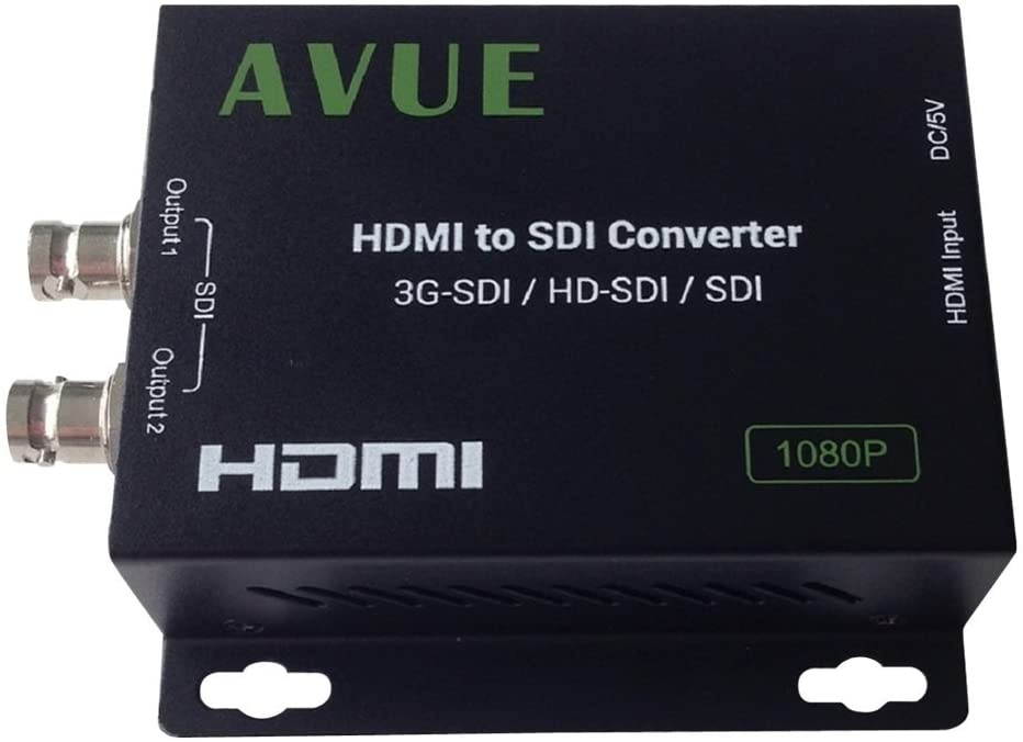 AVUE SDHT01 Standard HDMI to 3G-SDI/HD-SDI/SDI Video and Audio Converter