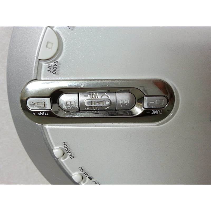 DNF430 MP3ATRAC CD Walkman Portable Compact Disc Player with AMFMTVWeather Digital Tuner