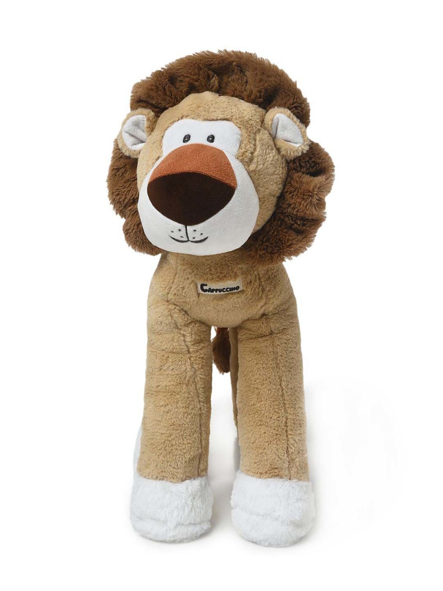 MiArcus Kids Brown & White Lion Plush Soft Toy