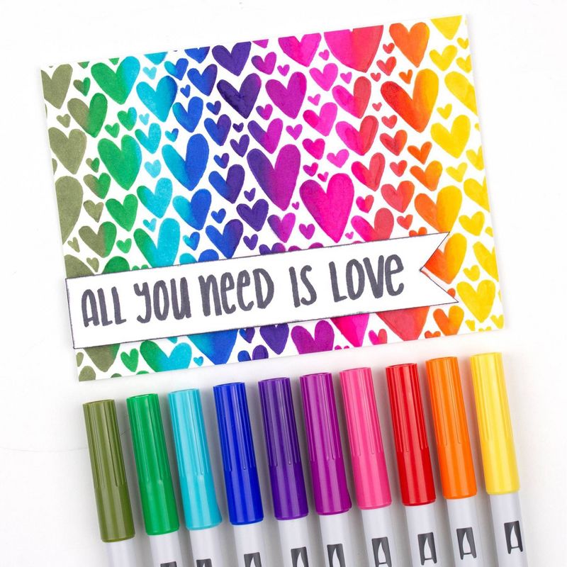 12ct ABT PRO Dual-Tip Alcohol Based Art Markers Basic Palette - Tombow