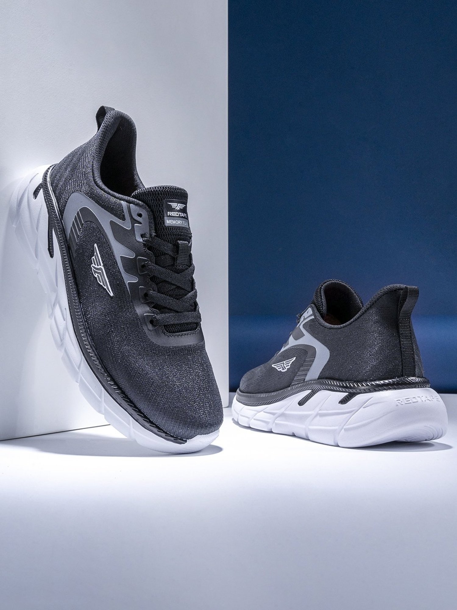 Red Tape Women's Black Running Shoes