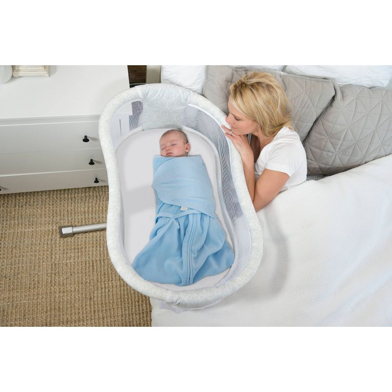 Halo Bassinest Organic Fitted Sheet - White