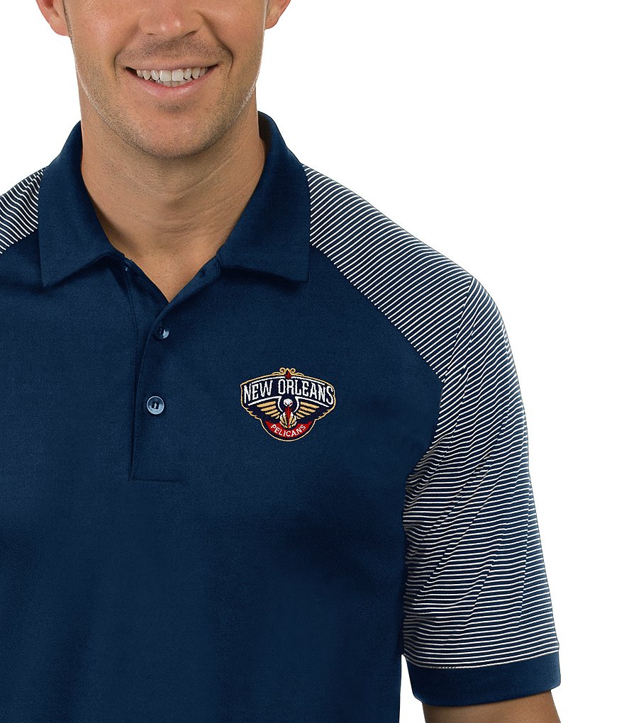 Antigua NBA Engage Short-Sleeve Polo Shirt