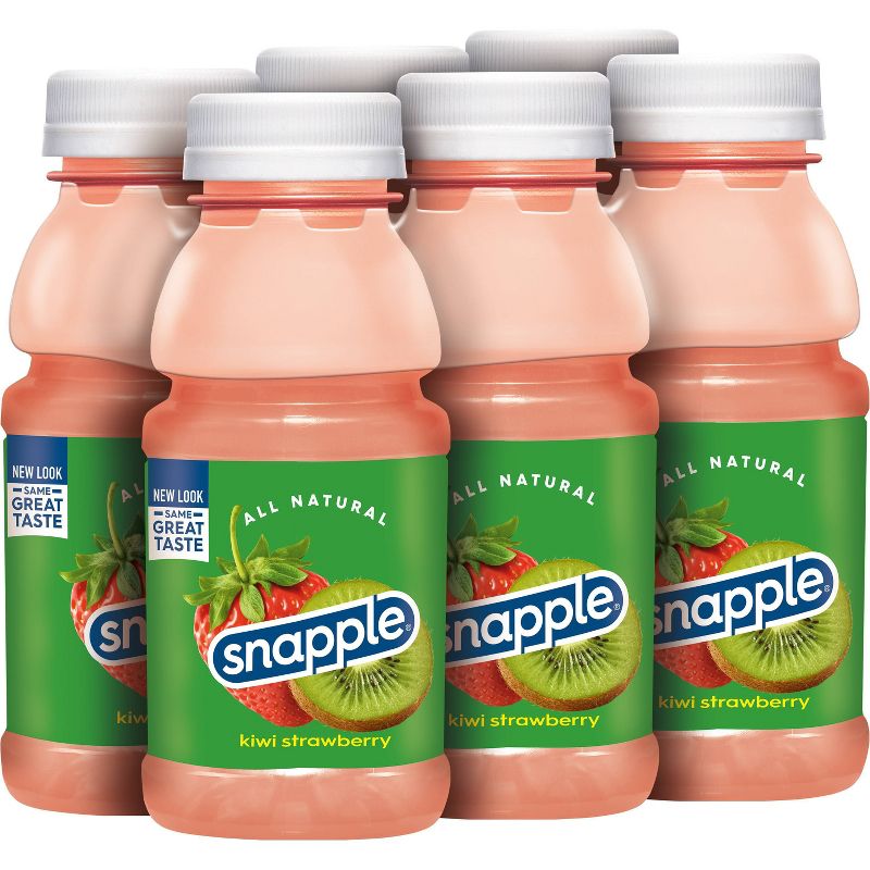 Snapple Kiwi Strawberry Juice Drink - 6pk/8 fl oz Bottles