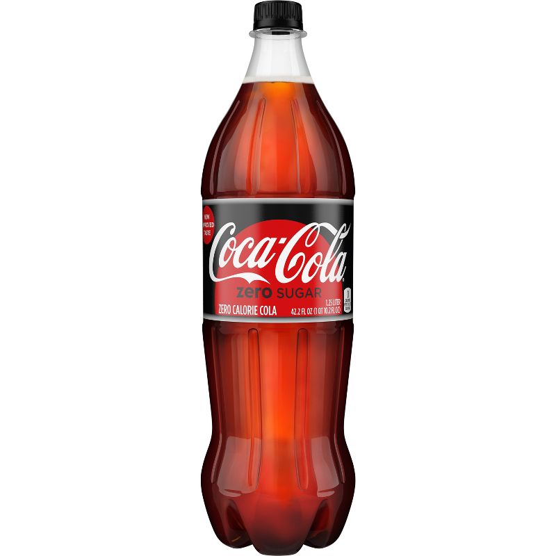 Coca-Cola Zero Sugar - 1.25 L Bottle