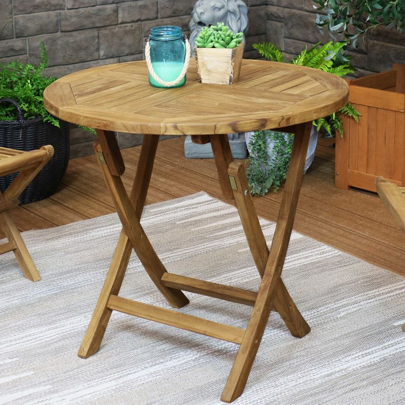 7pc Classic Outdoor Patio Dining Set Gray Wash - Saracina Home