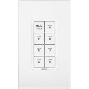 INSTEON Keypad Dimmer Switch (Dual-Band), 8-Button, White