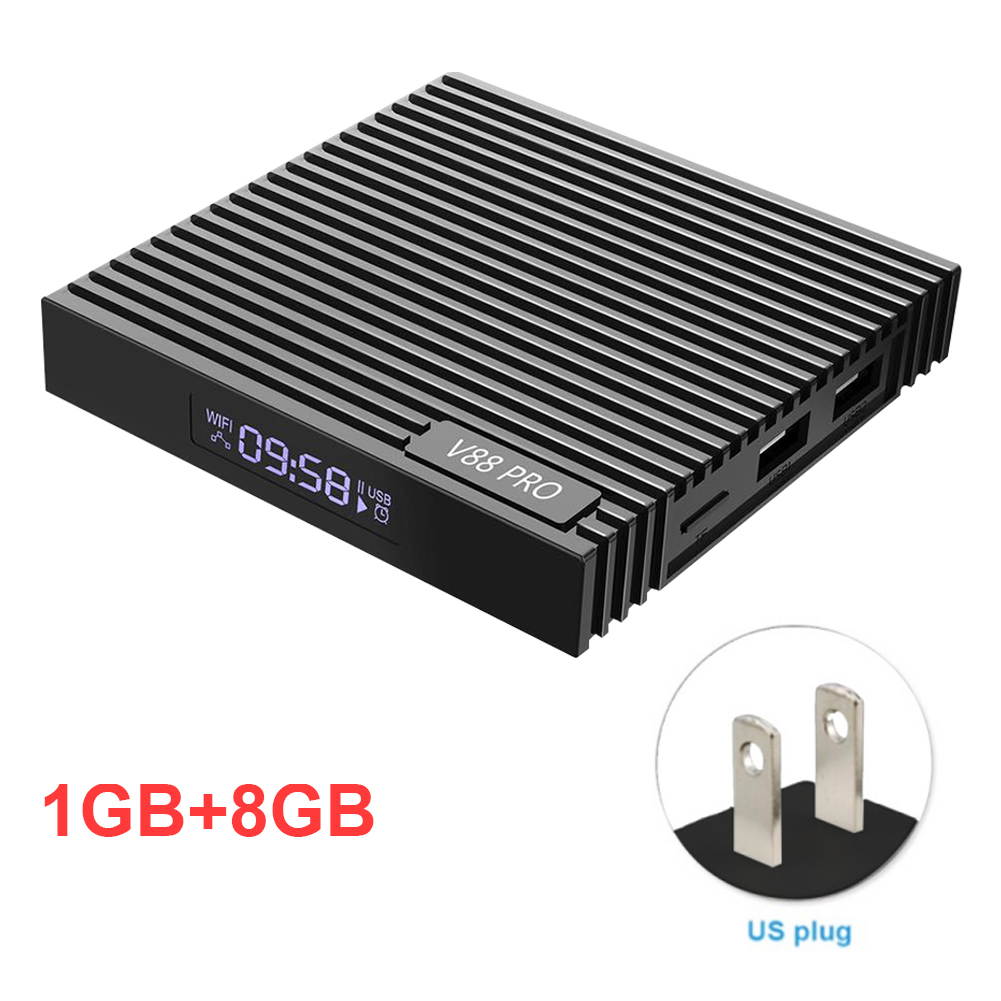 Media Player Streaming WIFI 4K HD Home Theater Set Top TV Box For Android 9.0 1GB+8GB